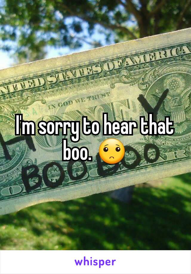 I'm sorry to hear that boo. 🙁