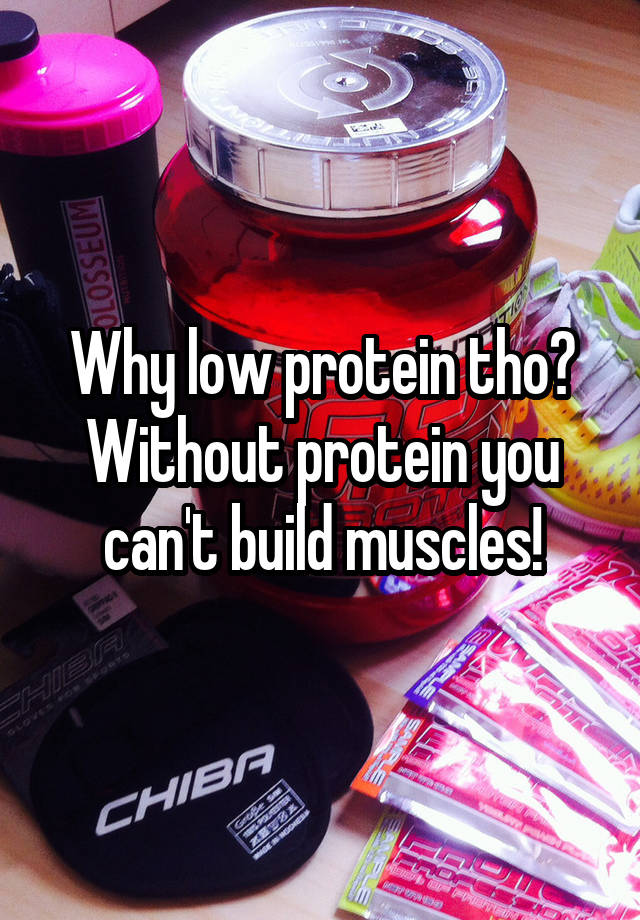 Can You Build Muscle Without Protein Reddit