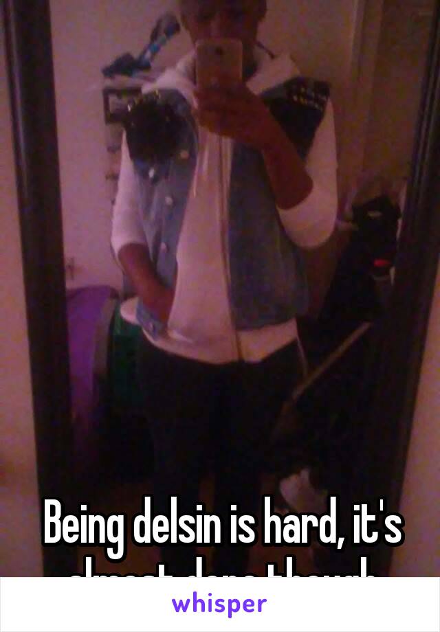 







Being delsin is hard, it's almost done though