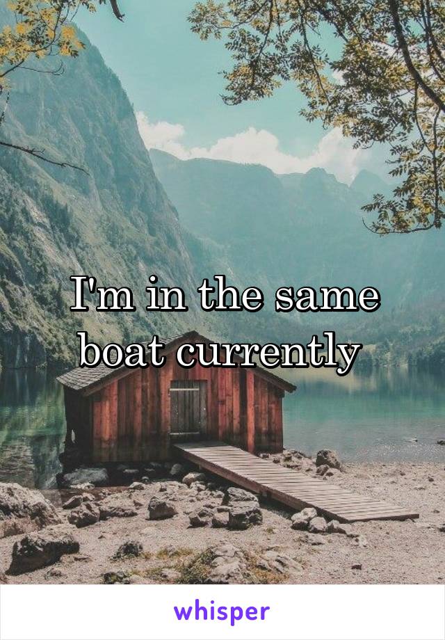 I'm in the same boat currently 