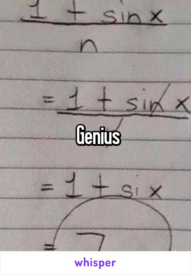  Genius