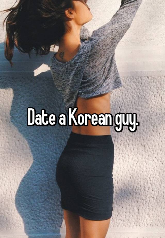 dating a korean man in america