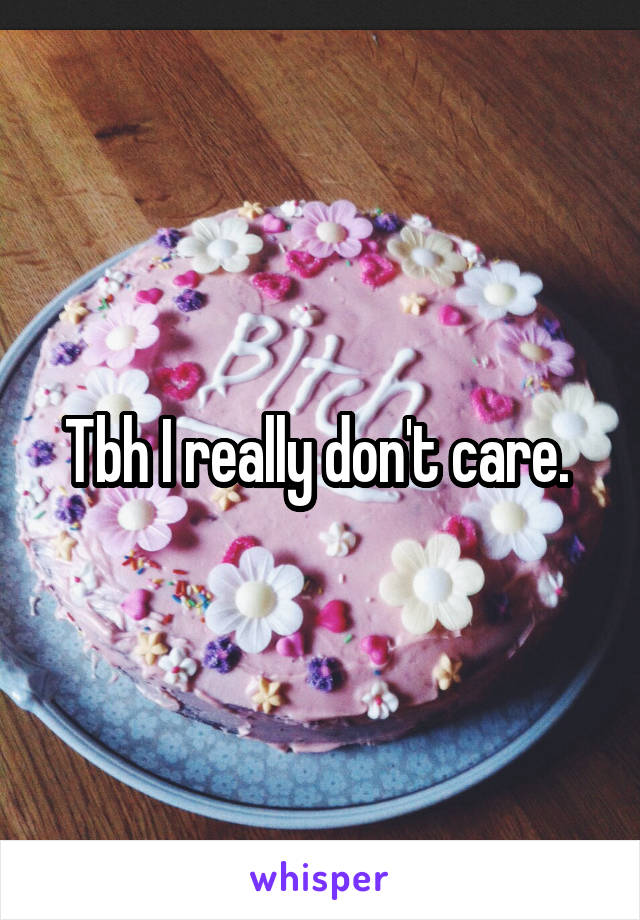 Tbh I really don't care. 