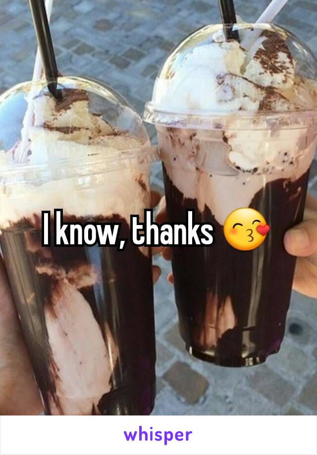 I know, thanks 😙