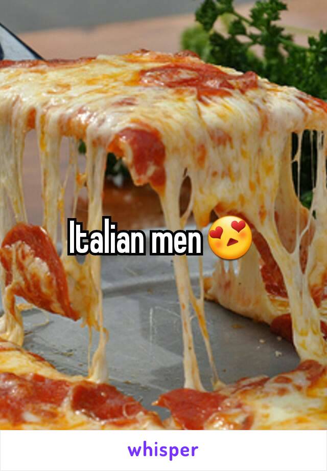 Italian men😍
