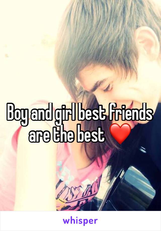 Boy and girl best friends are the best ❤