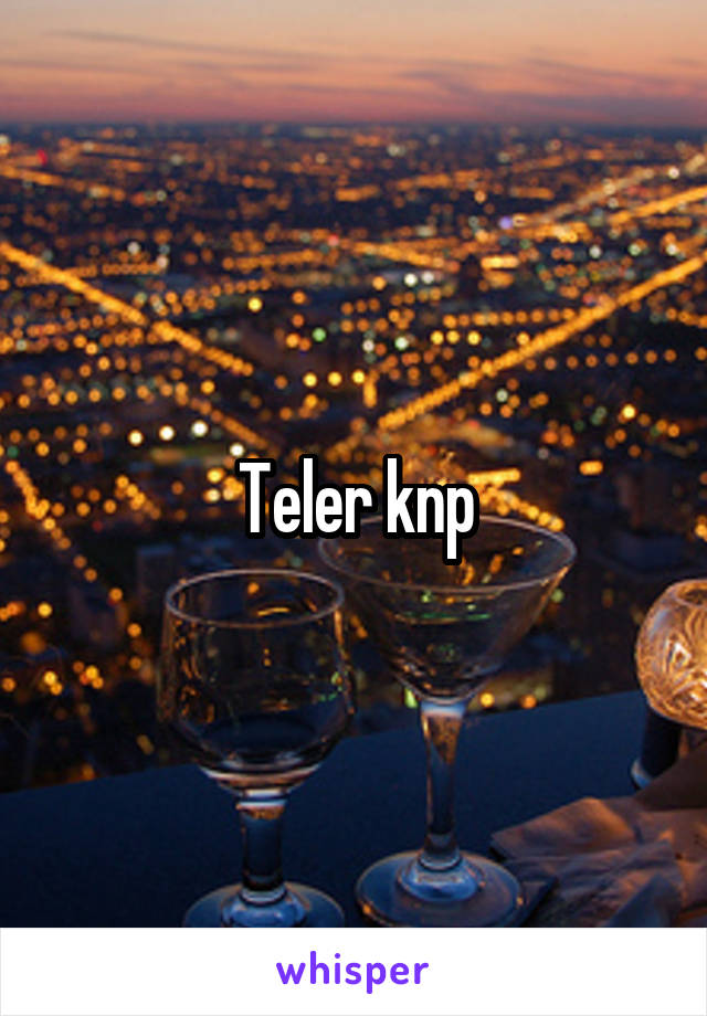 Teler knp