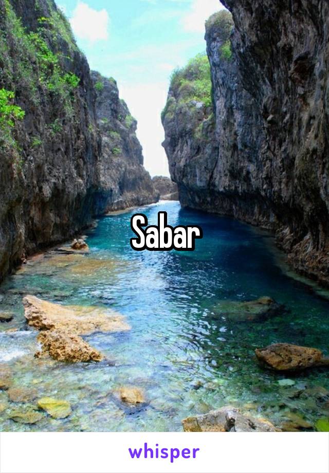 Sabar