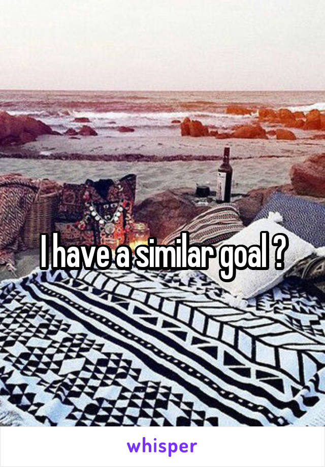 
I have a similar goal 🙂