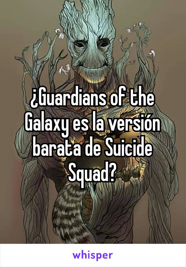 ¿Guardians of the Galaxy es la versión barata de Suicide Squad?