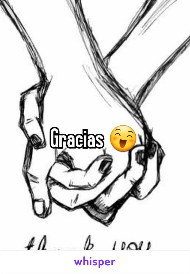 Gracias 😄