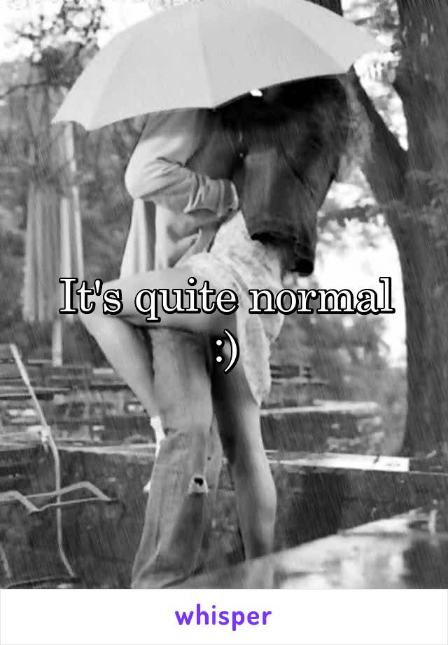 It's quite normal
:)