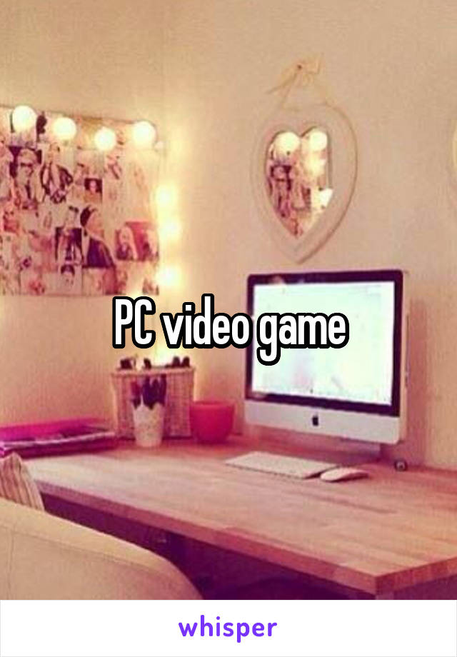 PC video game
