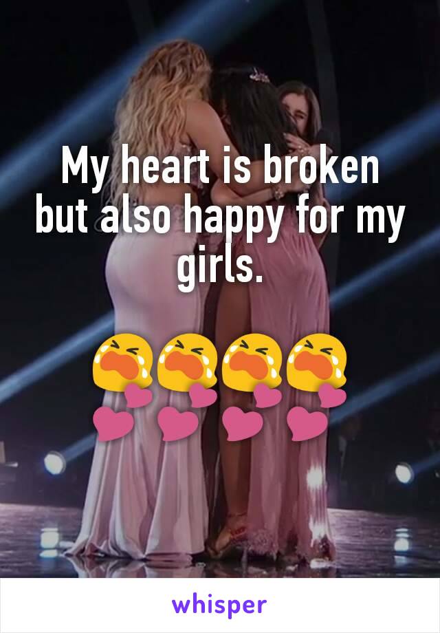 My heart is broken but also happy for my girls.

😭😭😭😭
💕💕💕💕
