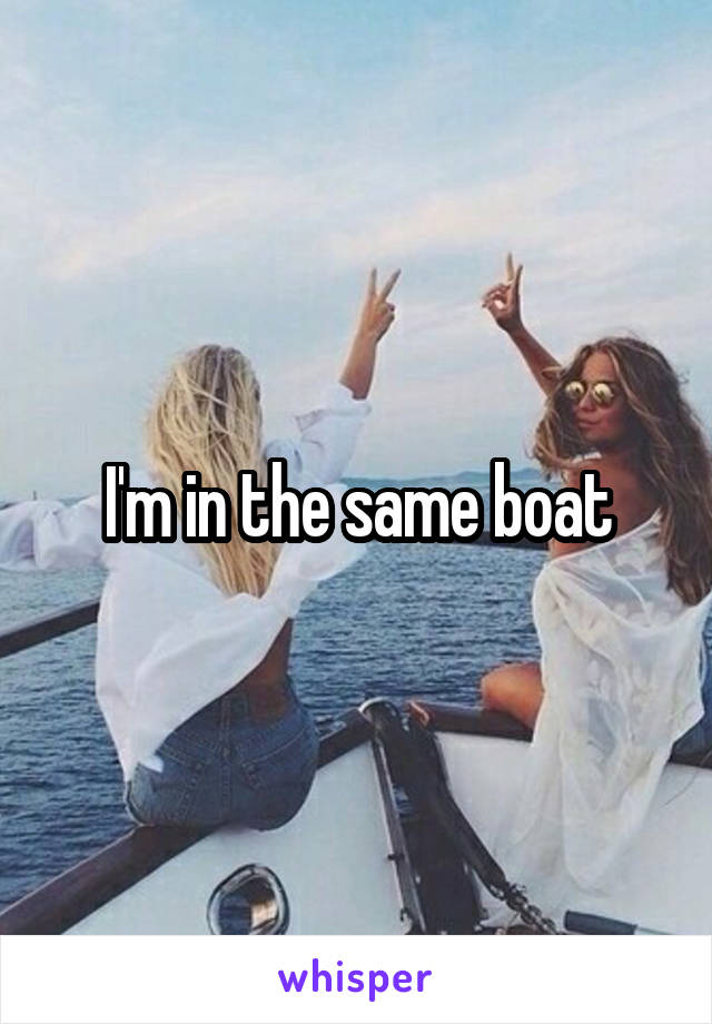 I'm in the same boat