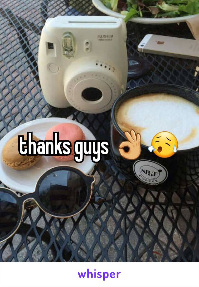 thanks guys 👌😥