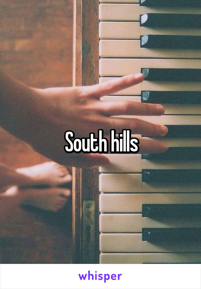 South hills