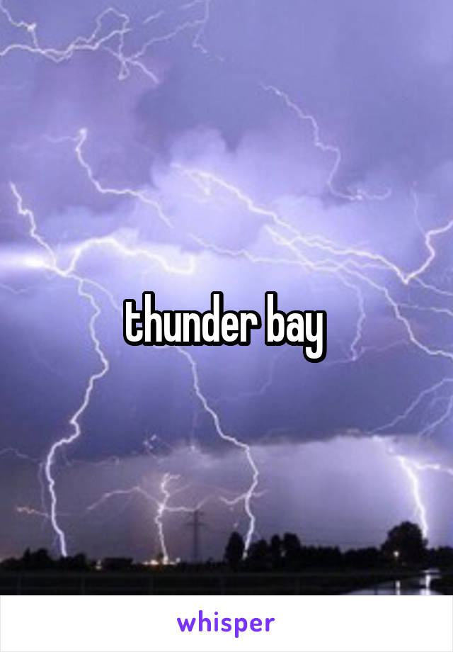 thunder bay 