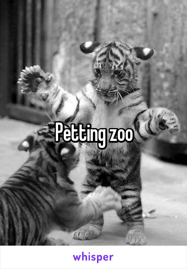 Petting zoo