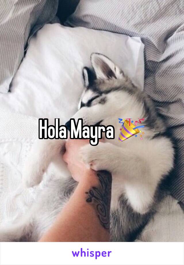 Hola Mayra 🎉