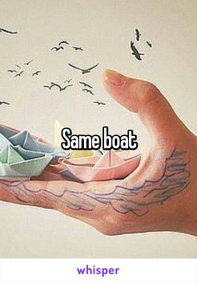 Same boat