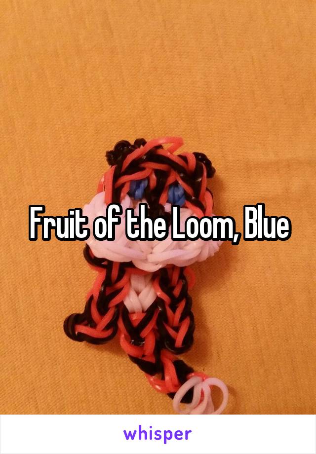 Fruit of the Loom, Blue
