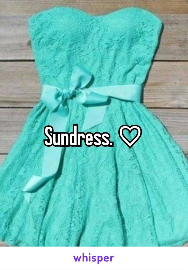 Sundress. ♡