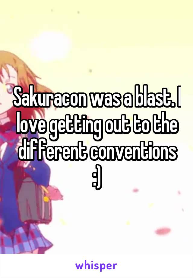 Sakuracon was a blast. I love getting out to the different conventions :)