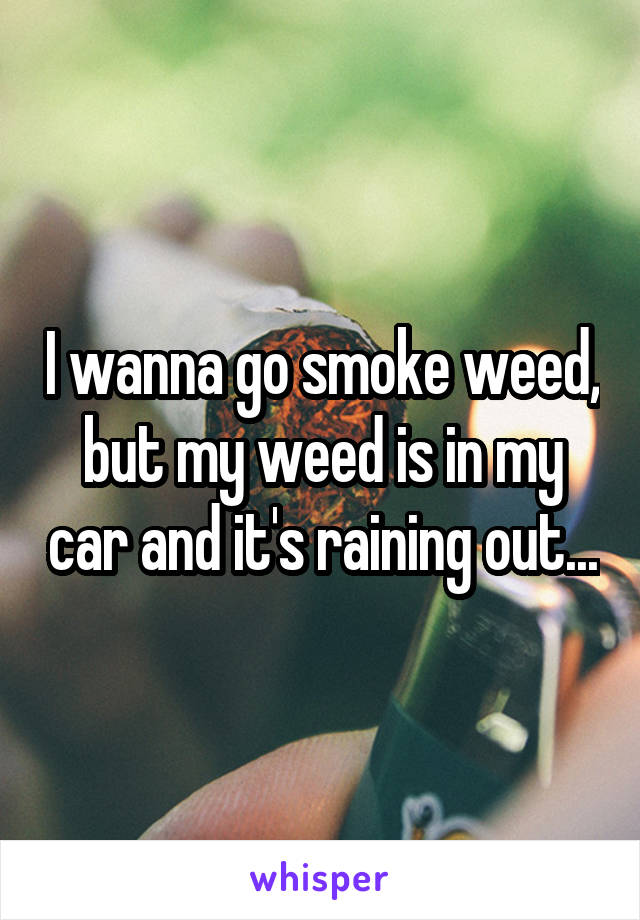 i-wanna-go-smoke-weed-but-my-weed-is-in-my-car-and-it-s-raining-out