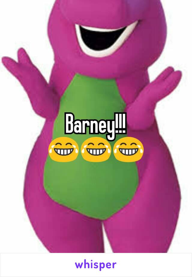 Barney!!!
😂😂😂