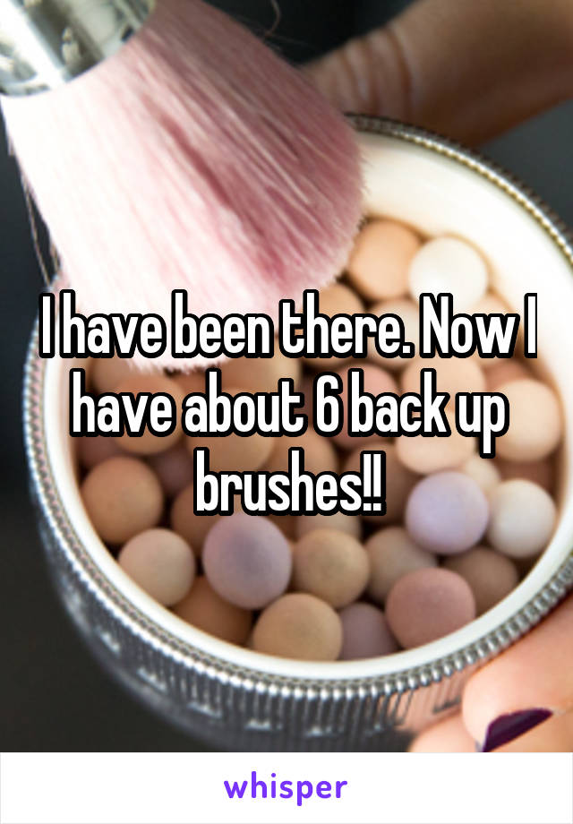 I have been there. Now I have about 6 back up brushes!!