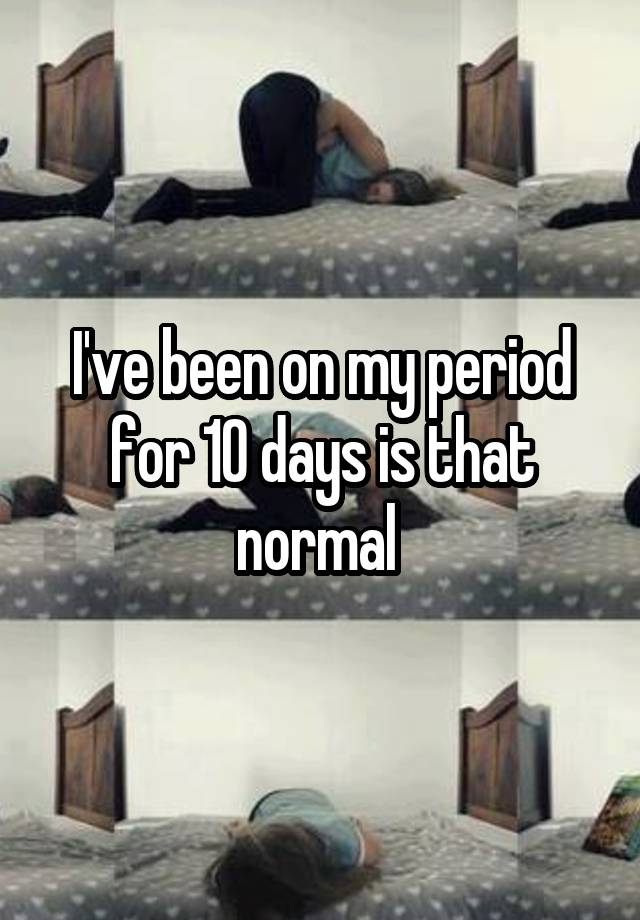 Period For 10 Days Meaning