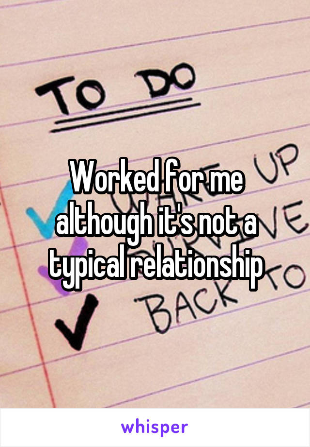 Worked for me although it's not a typical relationship