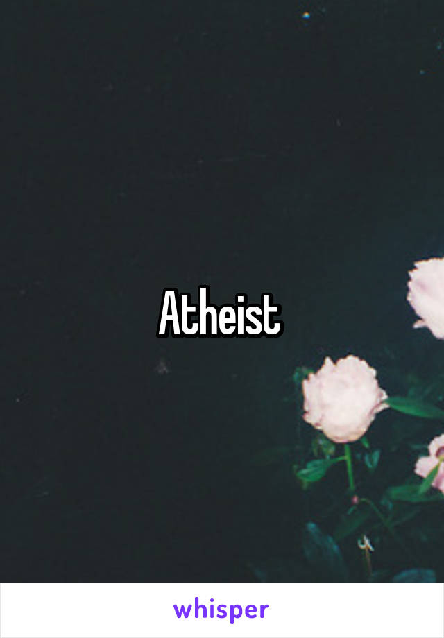 Atheist 