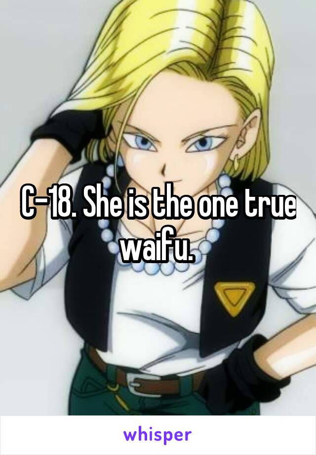 C-18. She is the one true waifu. 