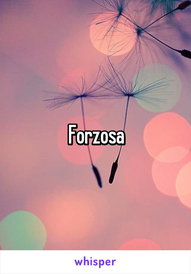 Forzosa