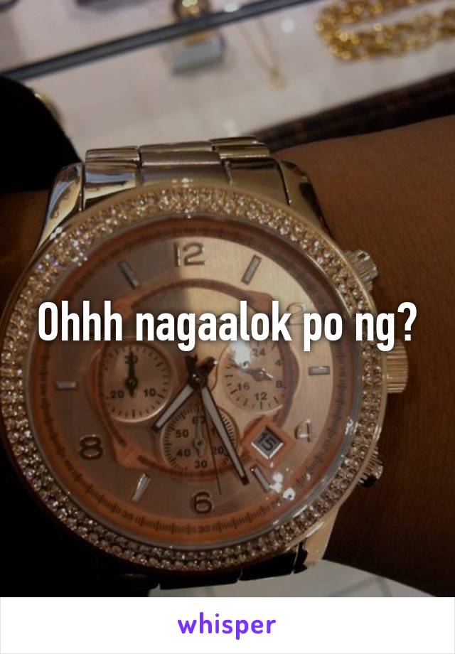 Ohhh nagaalok po ng?