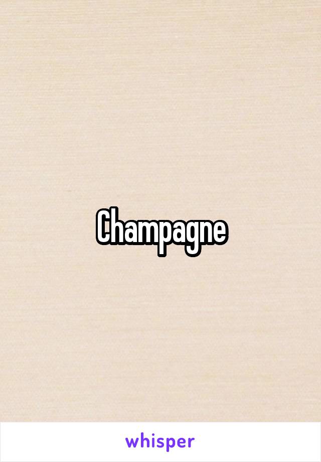 Champagne