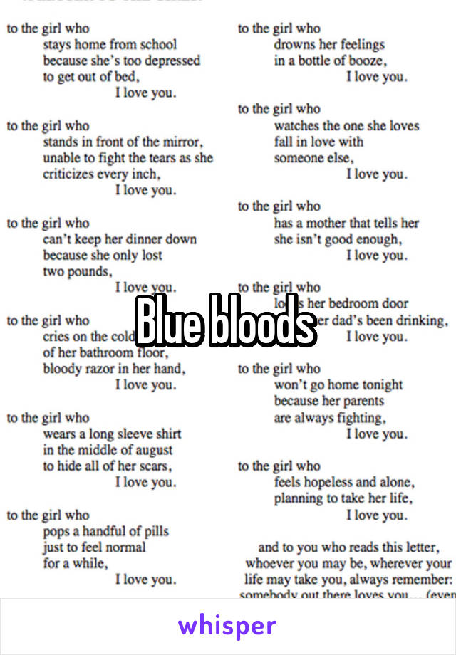 Blue bloods 