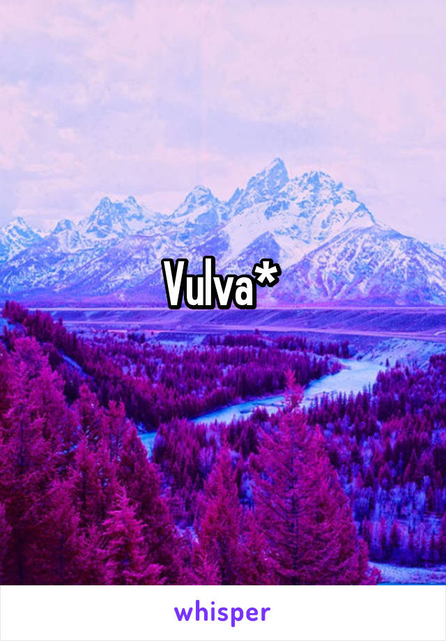 Vulva* 
