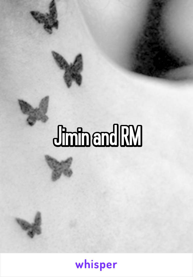 Jimin and RM