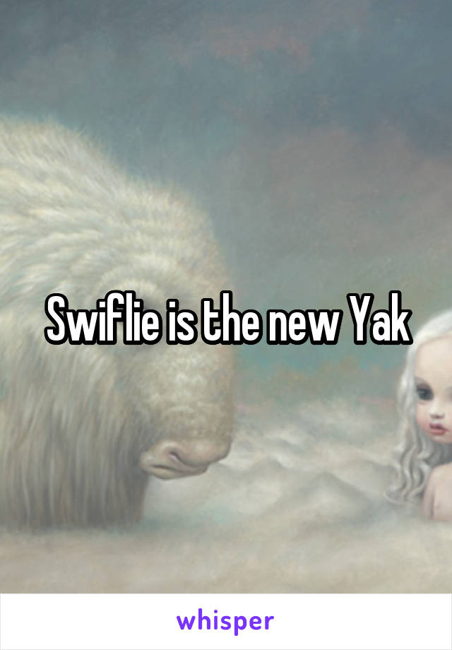 Swiflie is the new Yak