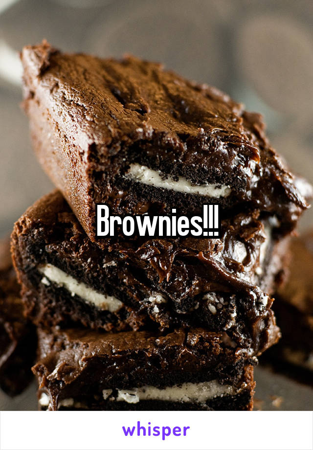 Brownies!!!