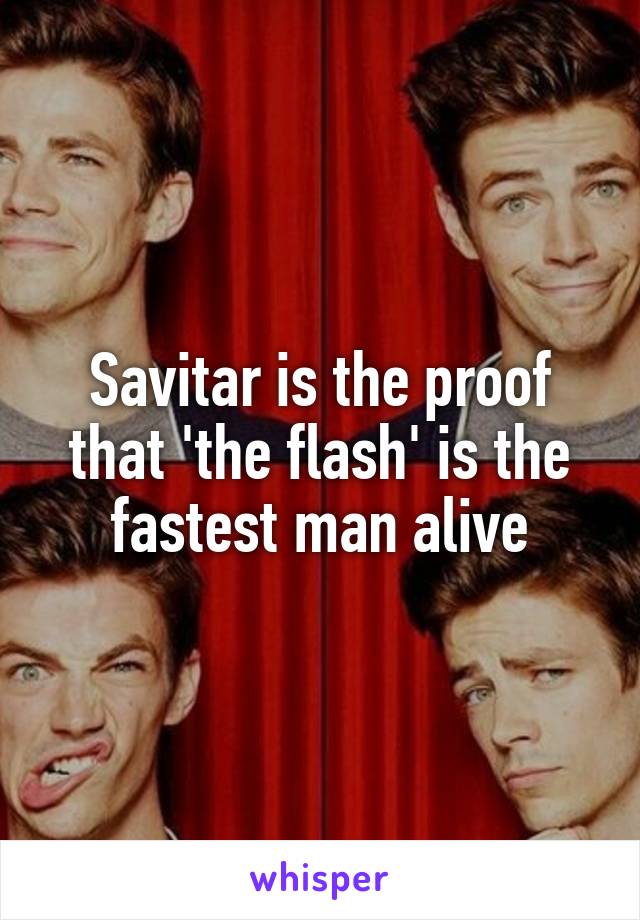 Savitar is the proof that 'the flash' is the fastest man alive