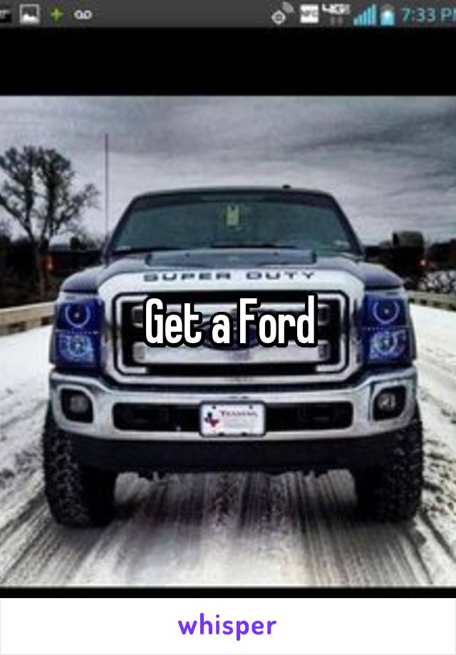 Get a Ford