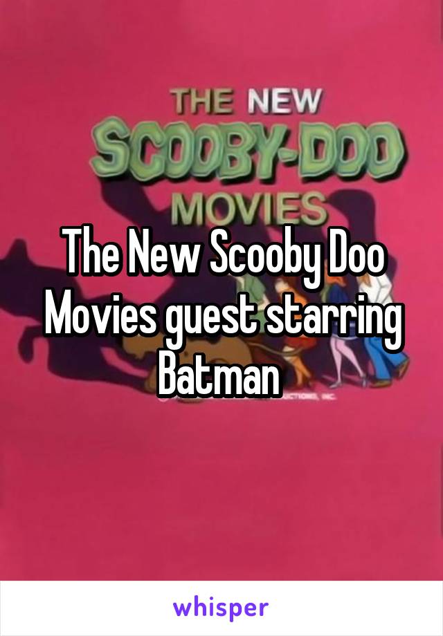 The New Scooby Doo Movies guest starring Batman 