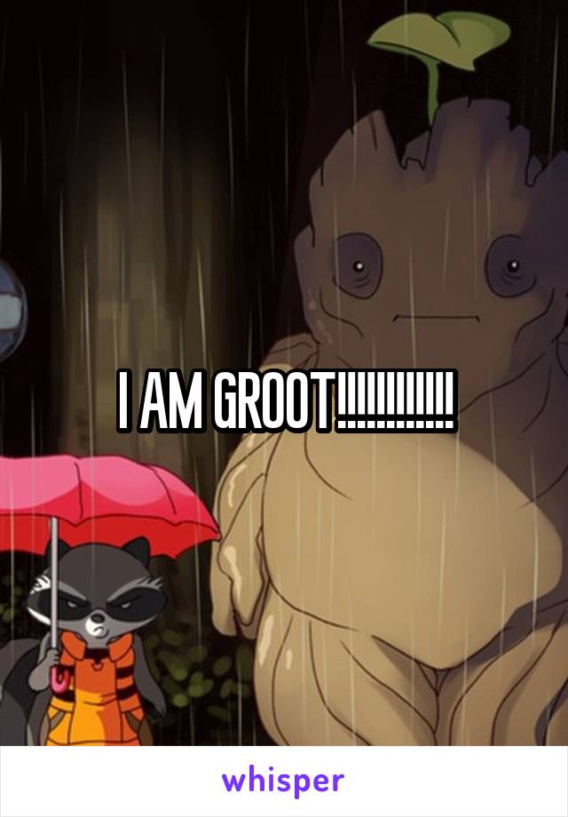 I AM GROOT!!!!!!!!!!!!
