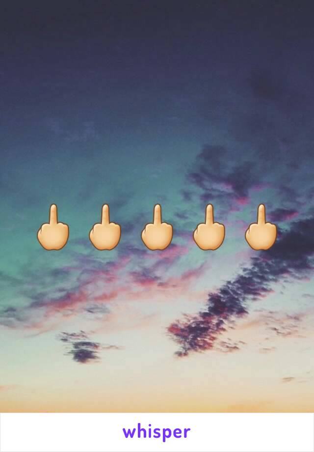 🖕🖕🖕🖕🖕