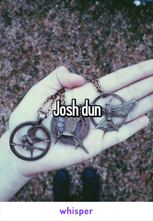 Josh dun