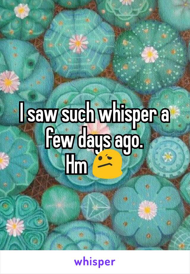 I saw such whisper a few days ago.
Hm 😕